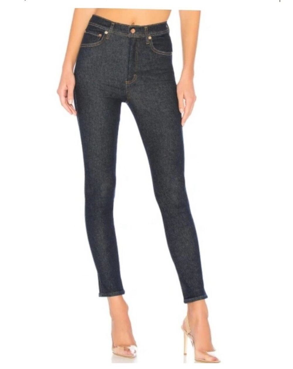 Agolde Roxanne ultra high rise skinny 24 dark blue